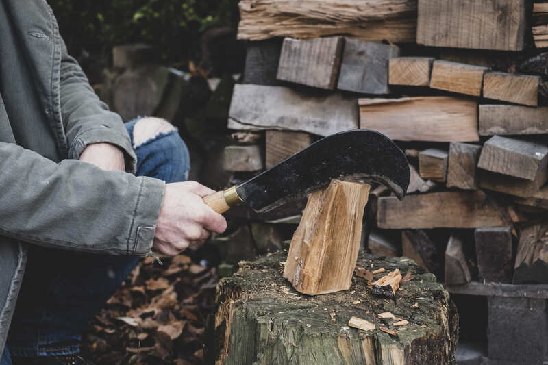 Quelle technique pour fendre du bois de chauffage ? Gruchy