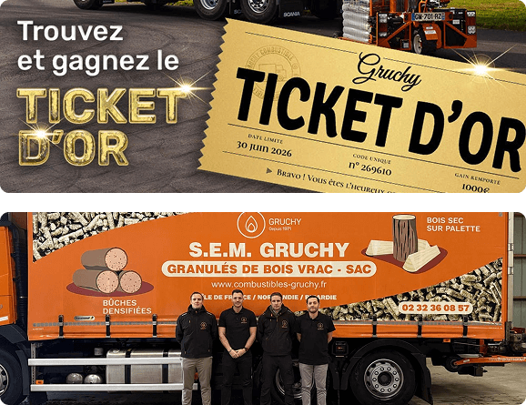 Trouvez et gagnez le ticket d'or