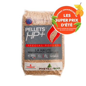 Granulés de bois HP+ - Piveteau  - Sac de 15kg