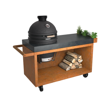 OFYR Kamado Table Corten 135 PRO The Bastard