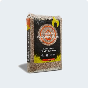 Granulés de bois Premium - Gruchy - Sac de 15kg