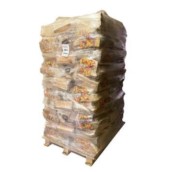 Palette de 70 sacs de bûches Premium Crépito