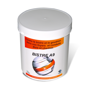 BISTRE A9 Produit d'entretien des cheminées bois et charbon