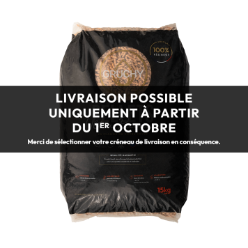 Granulés de bois ULTRA PREMIUM - Gruchy - Sac de 15kg