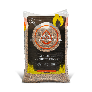 Granulés de bois Premium - Gruchy - Sac de 15kg