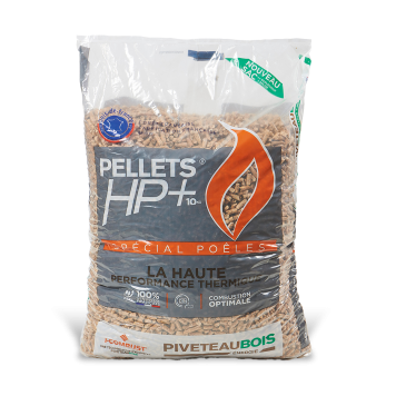 Granulés de bois HP+ - Piveteau  - Sac de 10kg