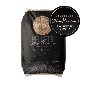 Granulés de bois ULTRA PREMIUM - Gruchy - Sac de 15kg