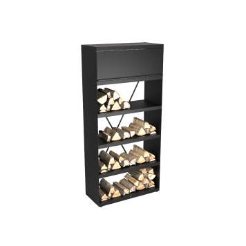 OFYR Wood Storage Black 100