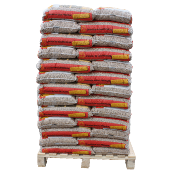 Granulés de bois 5000 pci - Palette sacs de 15kg