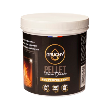 Gruchy Ultra Clean Pellet – Nettoyant poêle et chaudière à granulés