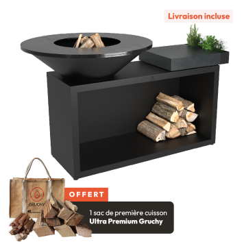 OFYR Island Black 100 Céramique Gris Anthracite