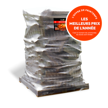Bûches Premium 30 cm 2000dm3 - spéciales cuisson feu de bois