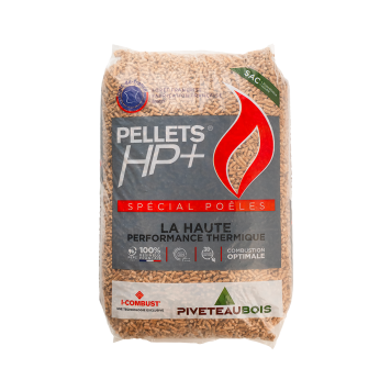 Granulés de bois HP+ - Piveteau  - Sac de 15kg