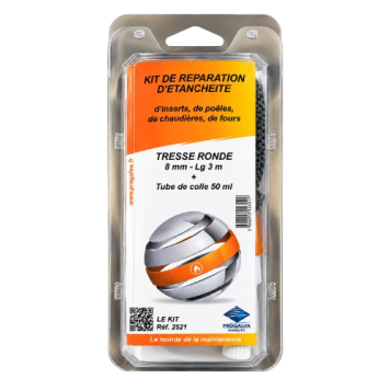 Kit de réparation d’étanchéité– Tresse ronde 8mm
