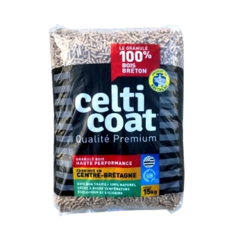 Granulés de bois celticoat - sac de 15kg