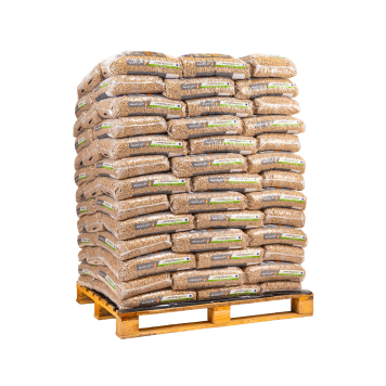 Granulés de bois  HP+ - Piveteau - Palette 104 sacs de 10kg