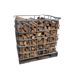 Box métallique bûches 50cm - 1,50 stères rangés sec