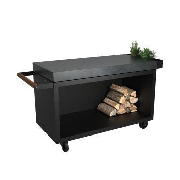 Mise en Place Table Black 135 PRO Céramique Gris Anthracite