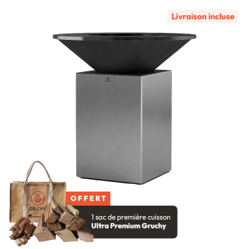 OFYR 100 Brushed Stainless Steel