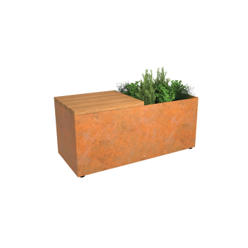 OFYR Herb Garden Bench Corten