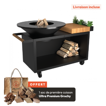 OFYR Island Black 100 PRO Bois de Teck