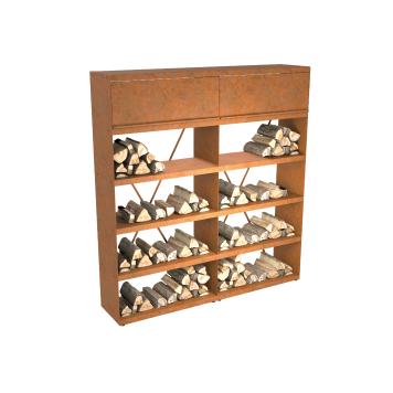 OFYR Wood Storage Corten 200