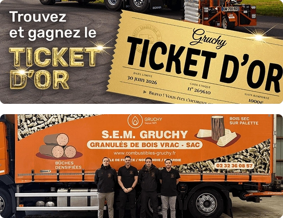 Trouvez et gagnez le ticket d'or