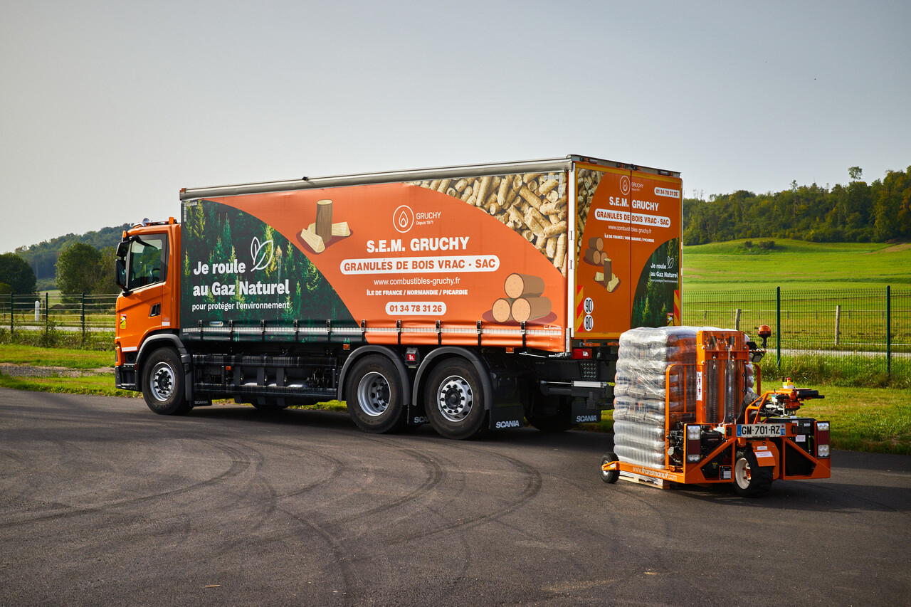 camion de transport gruchy