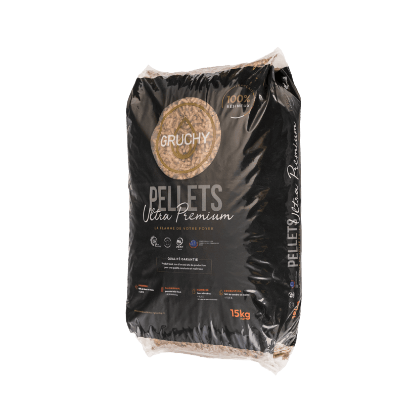sac granulés de bois ultra premium gruchy
