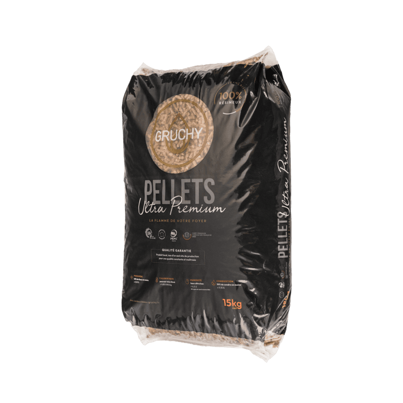 sac granulés de bois ultra premium gruchy